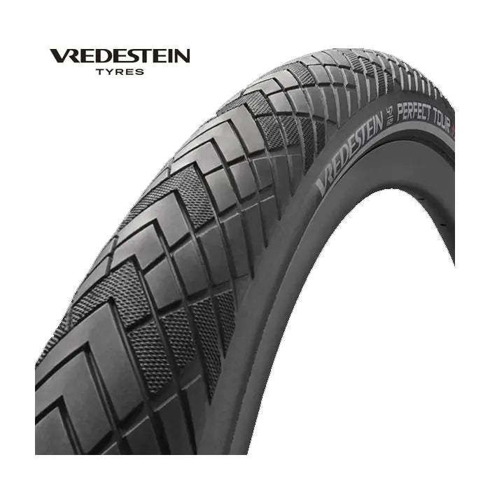 Vredestein buitenband perfect tour + 50-622 zwart refl