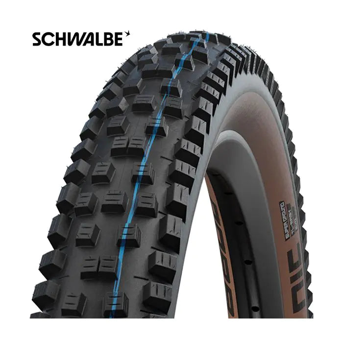 Pneu souple Schwalbe Nobby Nic Super Ground 26 x 2.40" / 62-559 mm - flanc classique