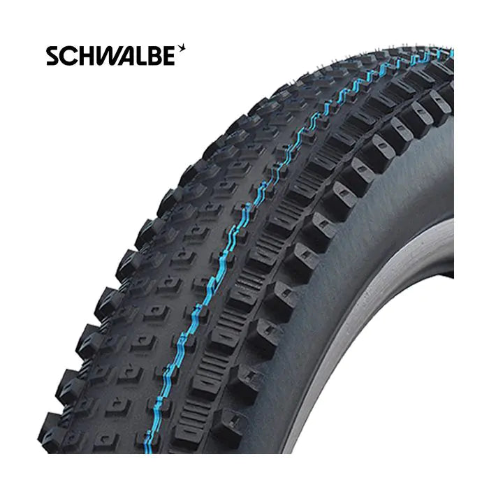 SCHWALBE - SCHWALBE vouwband rick evo tlr 62-622 zwart
