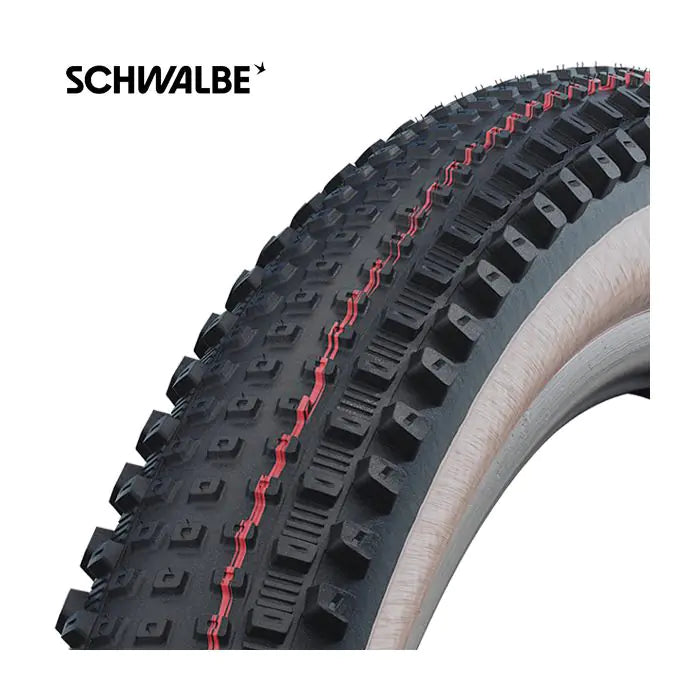 Schwalbe - vouwband rick evo tlr 62-622 zwart/transparant