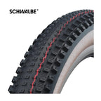Schwalbe - vouwband rick evo tlr 62-622 zwart/transparant