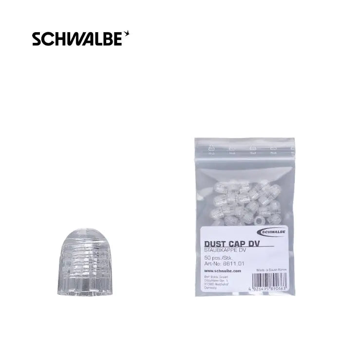 SCHWALBE - SCHWALBE Ventiel stofdop dv transparant ds a 50