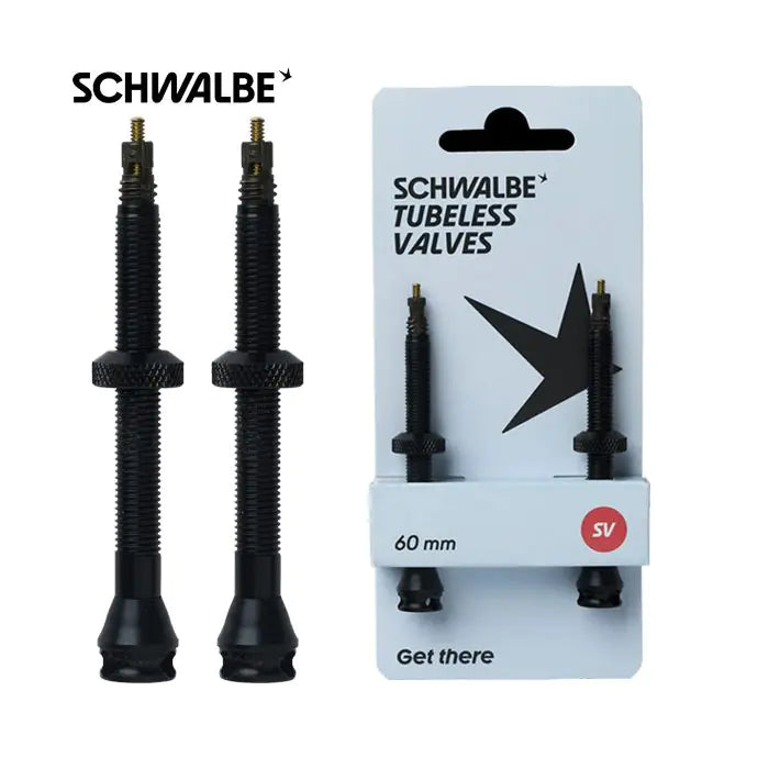 SCHWALBE - SCHWALBE Ventiel sc tubeless 60mm sv zw set a 2