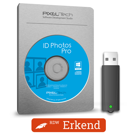 Pixel-tech id photos pro 8 licentie - dongle