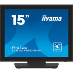Iiyama prolite t1532msc-b1s 15 touchscreen monitor (zwart (mat), hdmi, displayport, vga)