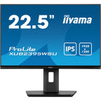 Iiyama prolite xub2395wsu-b5 22.5 monitor (zwart, hdmi, displayport, vga, 2x usb-a, usb-b)