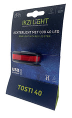 Buzaglo - Buzaglo Ikzilight achterlicht tosti 40 cob led usb-oplaadbaar