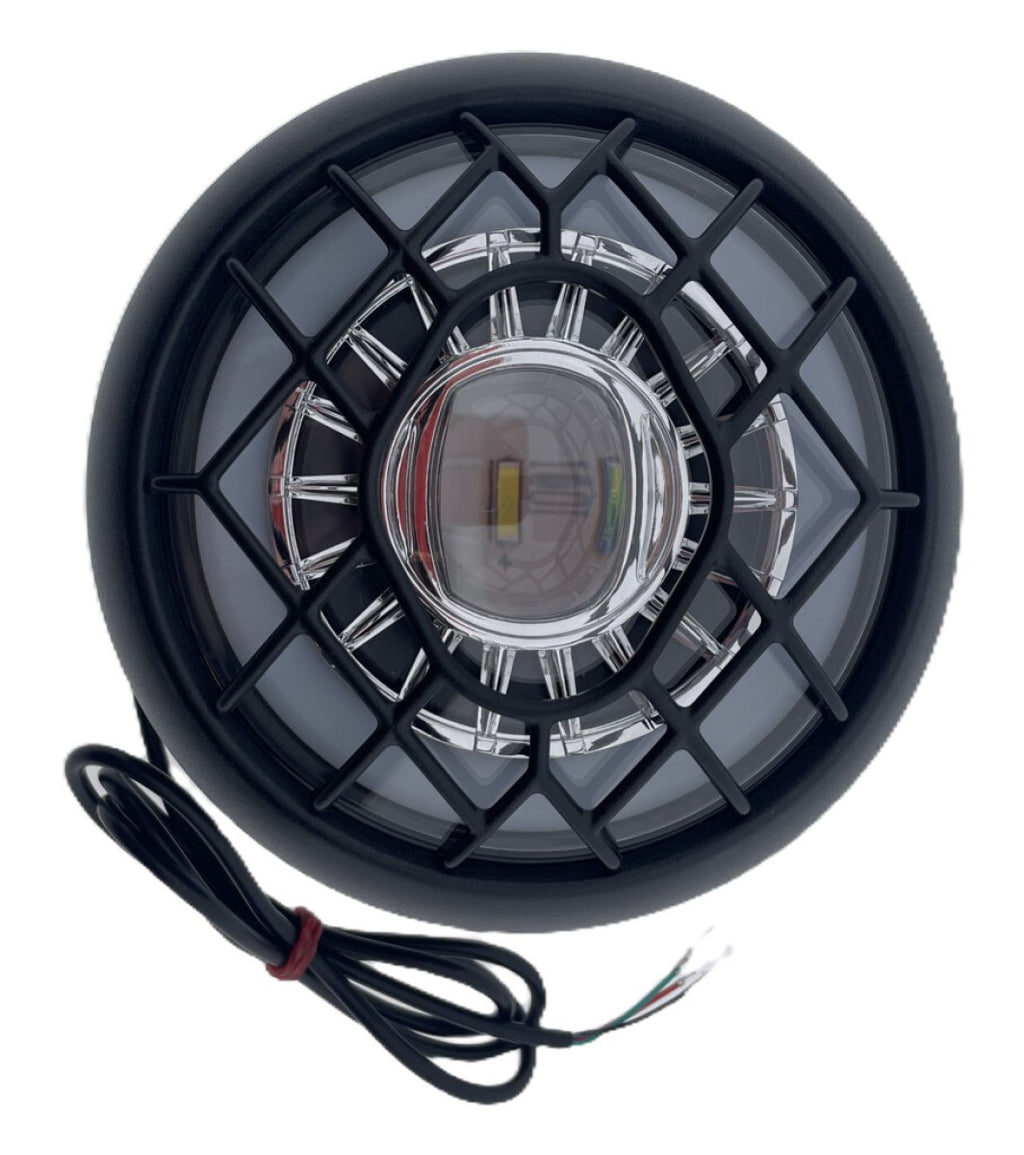 Buzaglo - Buzaglo Ikzilight koplamp bulls-eye voor fatbike