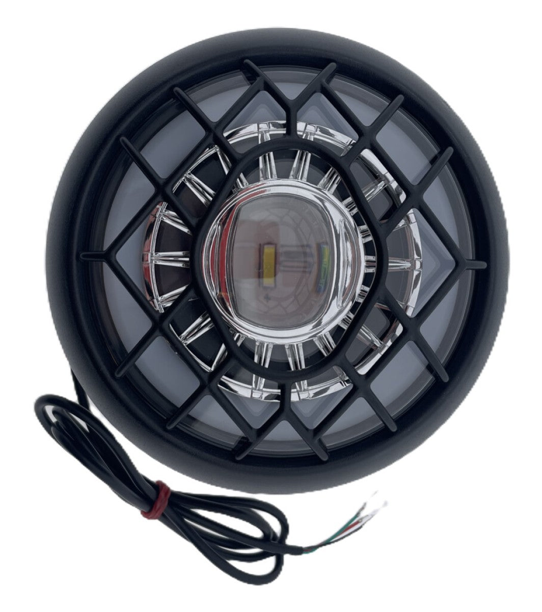 Buzaglo - Buzaglo Ikzilight koplamp bulls-eye voor fatbike