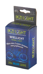 Wielverlichting IKZI voor 2 wielen - blauwe leds