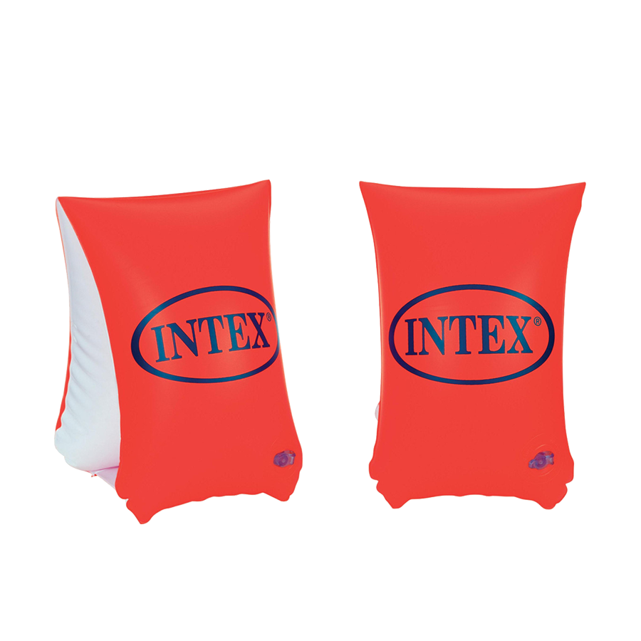 Intex zwemmouw oranje 30x15cm