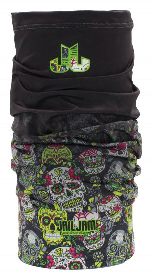 Jail jam Nekwarmer Tube polyester elastaan maat one-size
