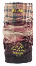 Jail jam Nekwarmer Tube polyester elastaan bordeaux maat one-size