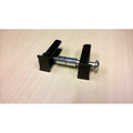 Jd bug ms118 rear axle with plastic holders