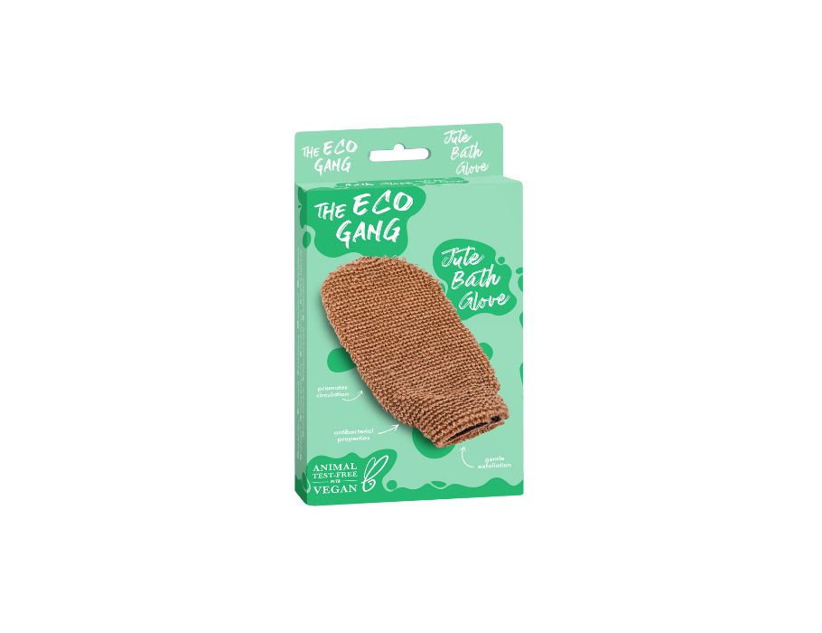 The eco gang scrubhandschoen - jute