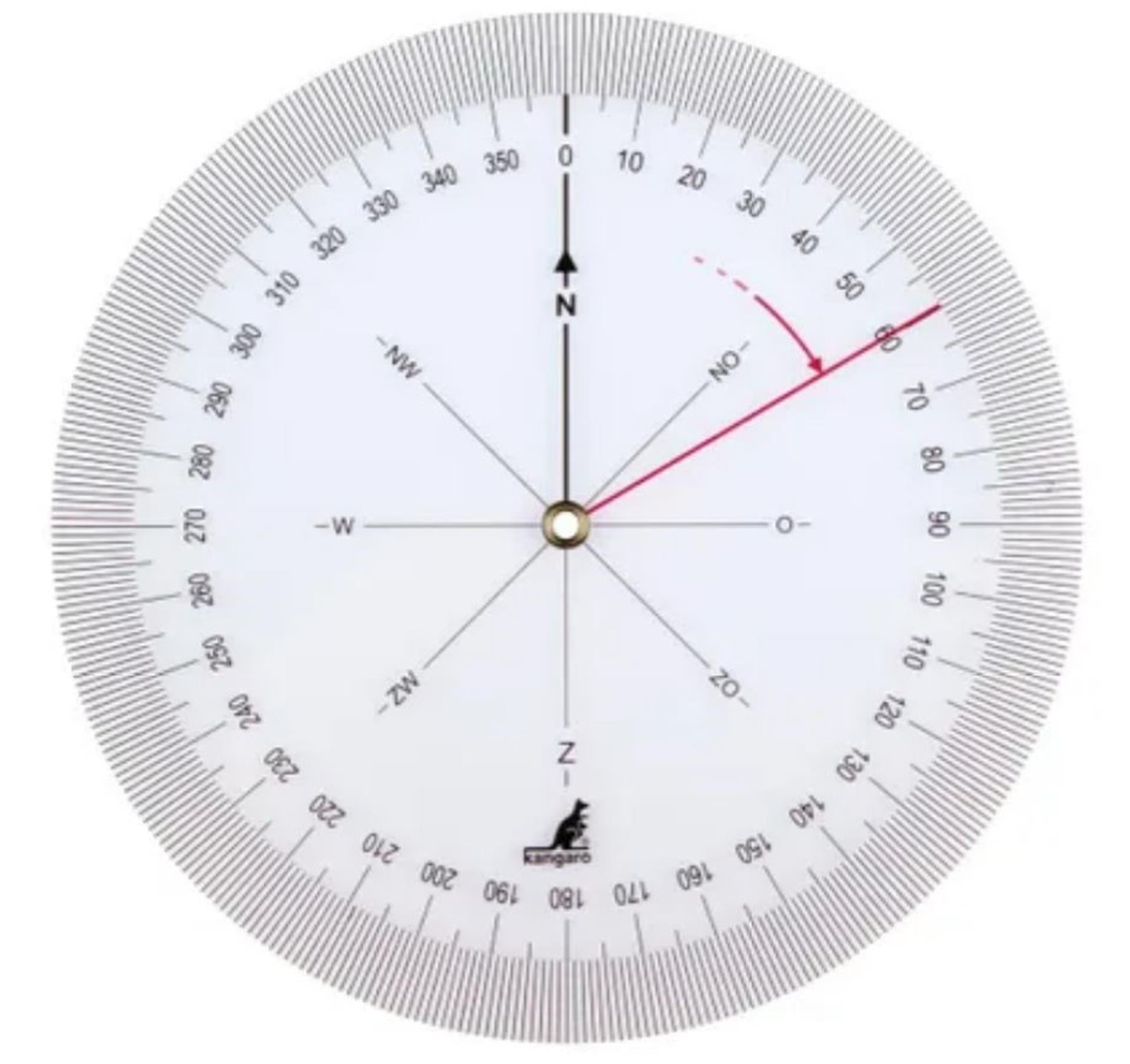 Kangaro - Kangaro Koershoekmeter transparant