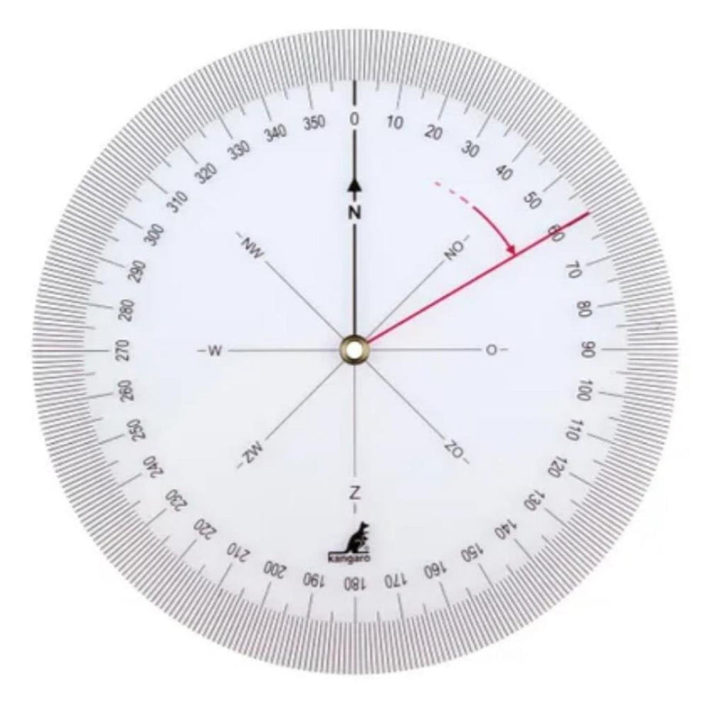 Kangaro - Kangaro Koershoekmeter transparant