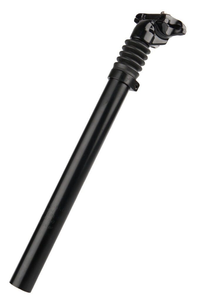 Kalloy - zadelpen verend 350mm/27.2 zwart
