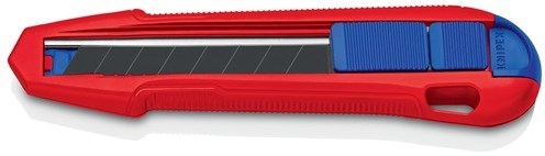 Knipex - Knipex afbreekmes | lemmetbreedte 18 mm lengte 165 mm | magnesium | 1 stuk - 90 10 165 bk - 90 10 165 bk