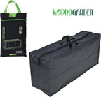 Pro garden tuinkussenhoes 130x50x32 zwart