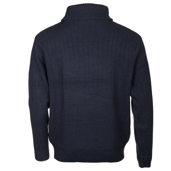 Life line PL Kotterstrui heren knit half zip blauw maat 4XL