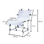Linkstar Opnametafel B-1020 100x200 cm