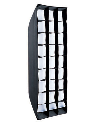 Linkstar Softbox Pliable Striplight + Nid d'Abeille QSSX-30150HC 30x150 cm