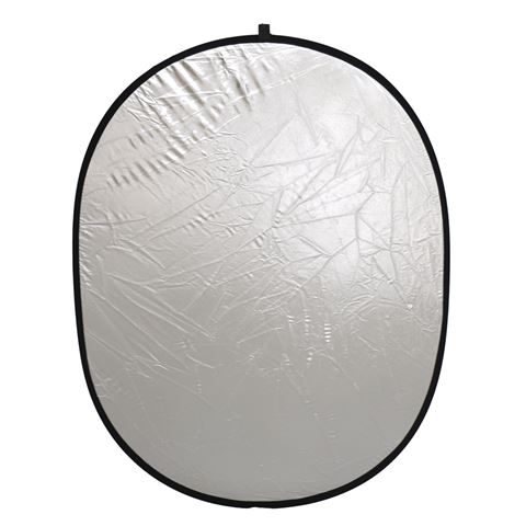 Linkstar reflectiescherm 2 in 1 r-6090sw zilver wit 60x90 cm