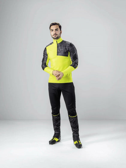 Löffler Thermolegging Speed DD heren nylon polyester zwart maat 46