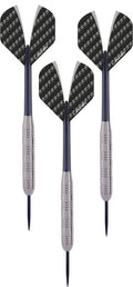 Longfield darts Steeltip Dartpijl Set 23 gram Zilver Zwart 3 stuks