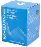 M-Wave Balhoofdstel ZS44 44 C 8-delig zwart zilver