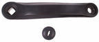 M-Wave Crank Met Cover Staal 170mm Links Zwart