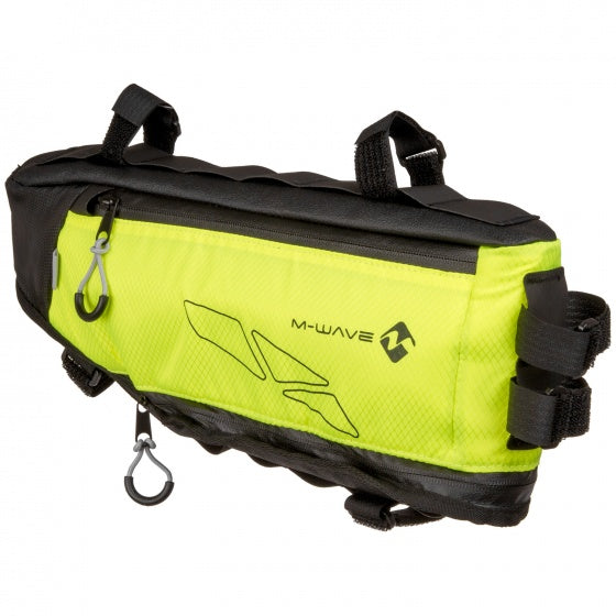 M-wave frametas rough ride 3,3-4,2 liter zwart geel