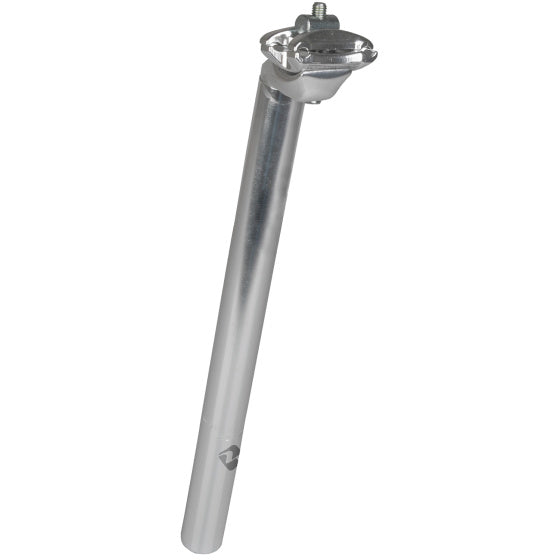 M-Wave Zadelpen vast 27,2 x 350 mm aluminium zilver