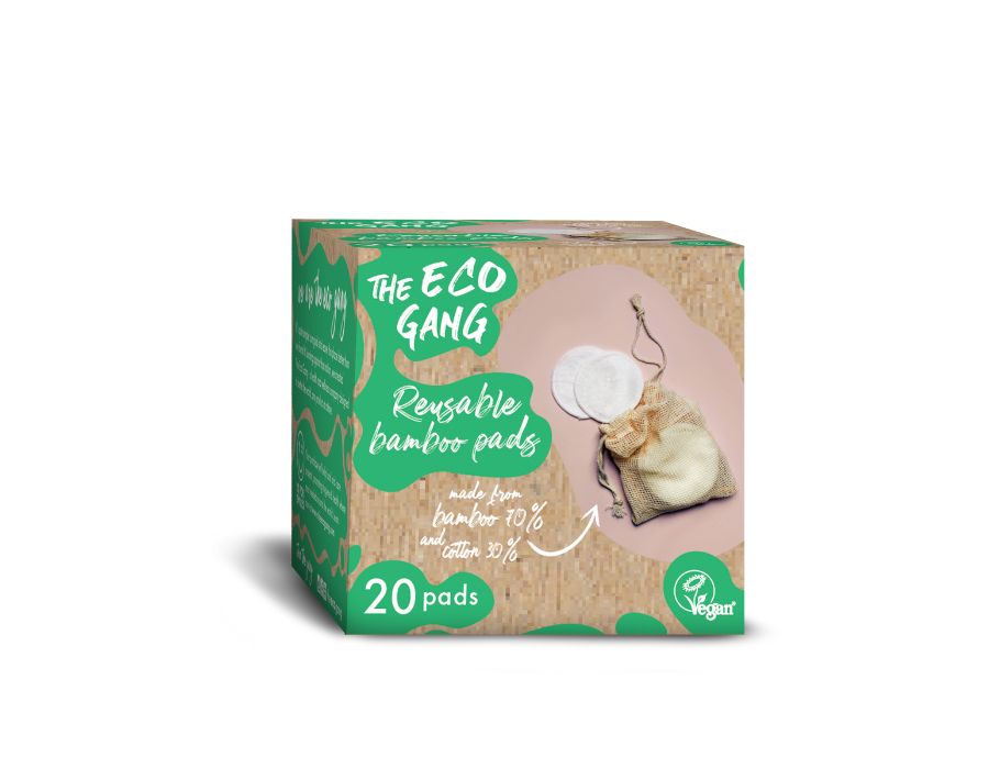 The eco gang herbruikbare wattenschijfjes - 20 stuks