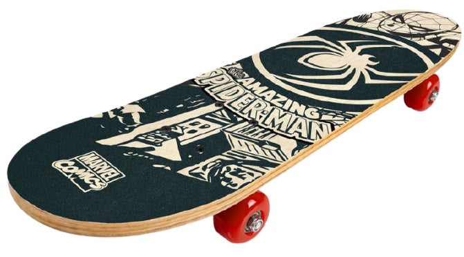 Marvel spider-man skateboard 61 x 15 x 10 cm hout
