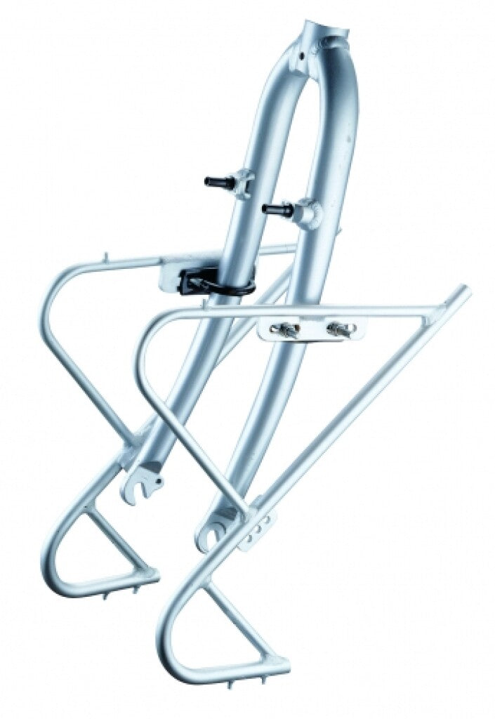 Porte-bagages à faible cavalier argent