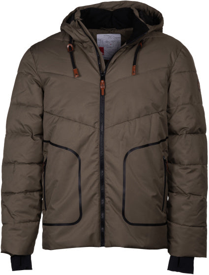 Maupiti Marck II padded winter jacket men grijsbruin maat 3XL