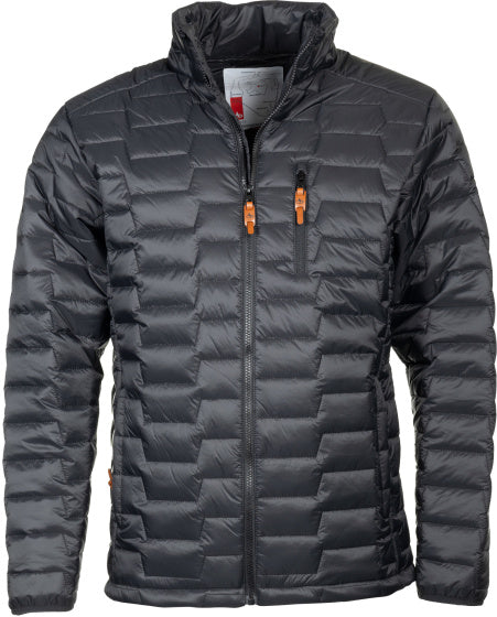 Maupiti Murdock II fashion padded jack heren donkergrijs maat L