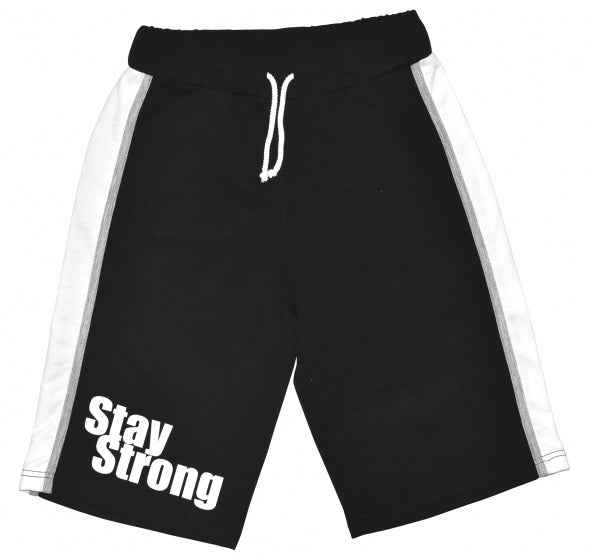 Max buddies Short Catcher jongens katoen zwart maat 152