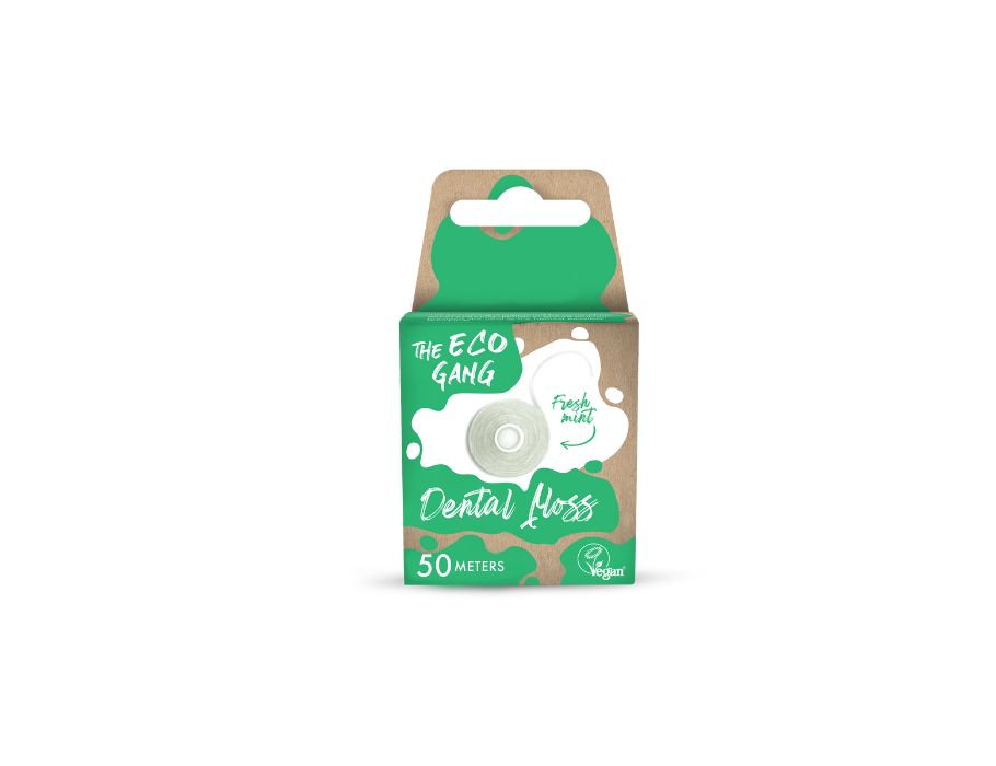 The eco gang flosdraad - 50 m - mint