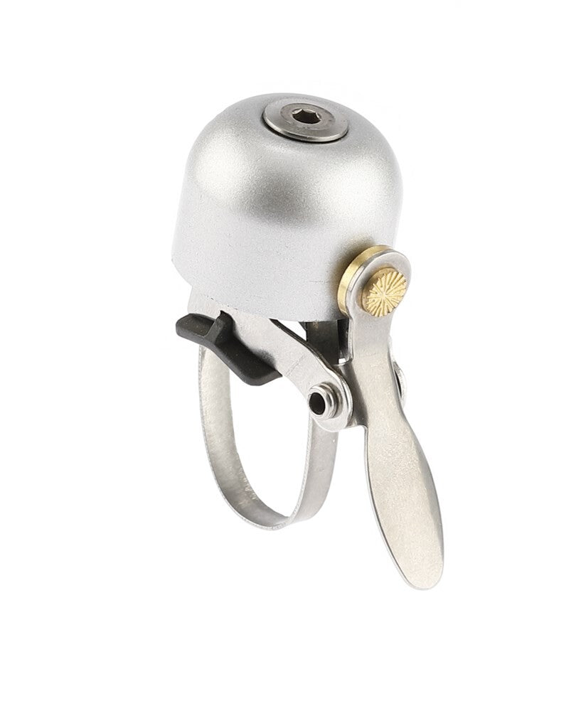 Bicycle Bell Classic Sound Wave Steel 27 mm Silver