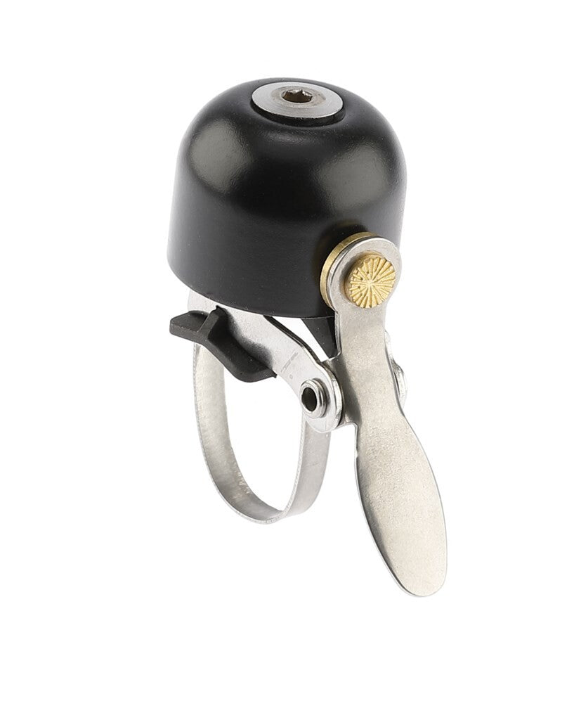 Bicycle Bell Classic Sound Wave Steel 27 mm noir