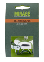 Mirage bel retro alu 60mm, zilver