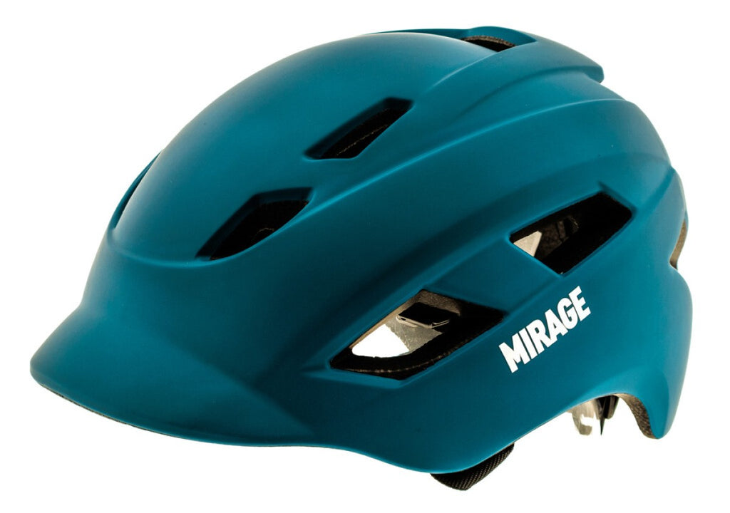 Buzaglo - Buzaglo urban helm e-bike led 58-61cm mat blauw