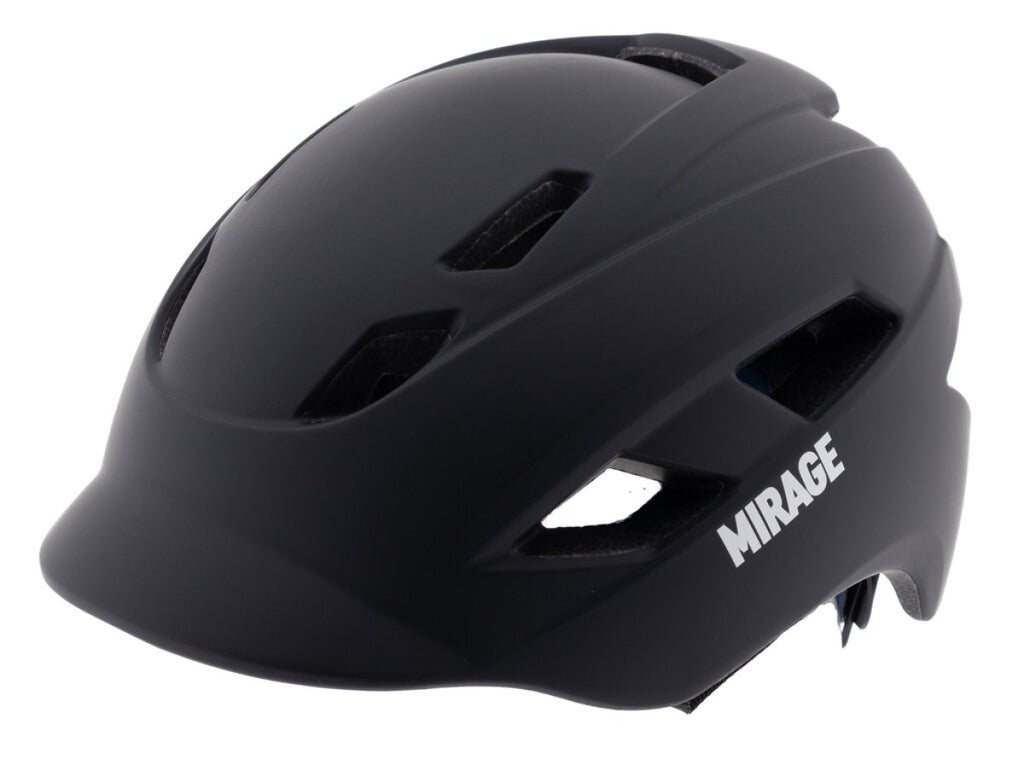 Buzaglo - Buzaglo urban helm e-bike led 58-61cm mat zwart