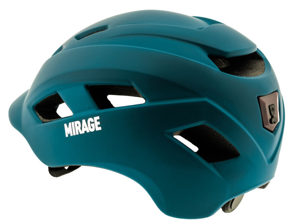 Buzaglo - Buzaglo urban helm e-bike led 58-61cm mat blauw