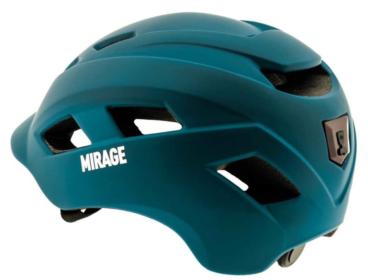 Buzaglo - Buzaglo urban helm e-bike led 58-61cm mat blauw