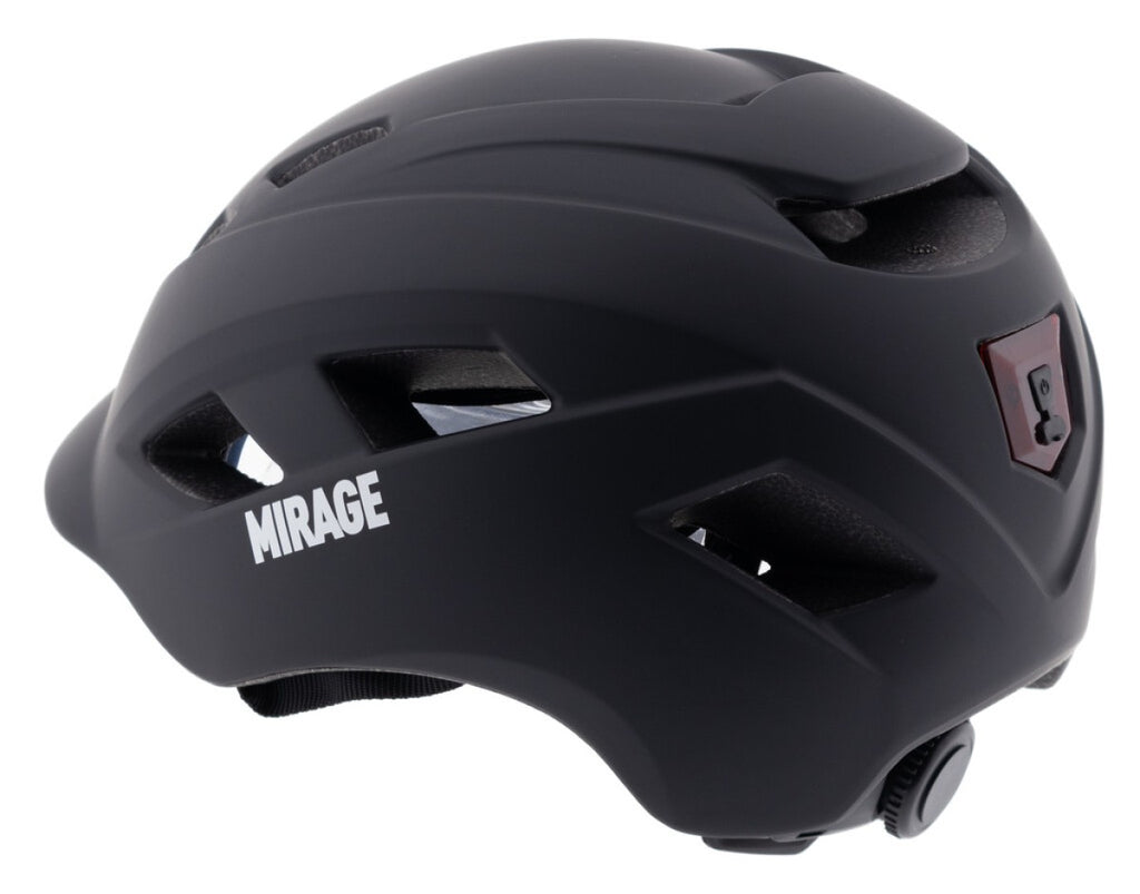 Buzaglo - Buzaglo urban helm e-bike led 58-61cm mat zwart