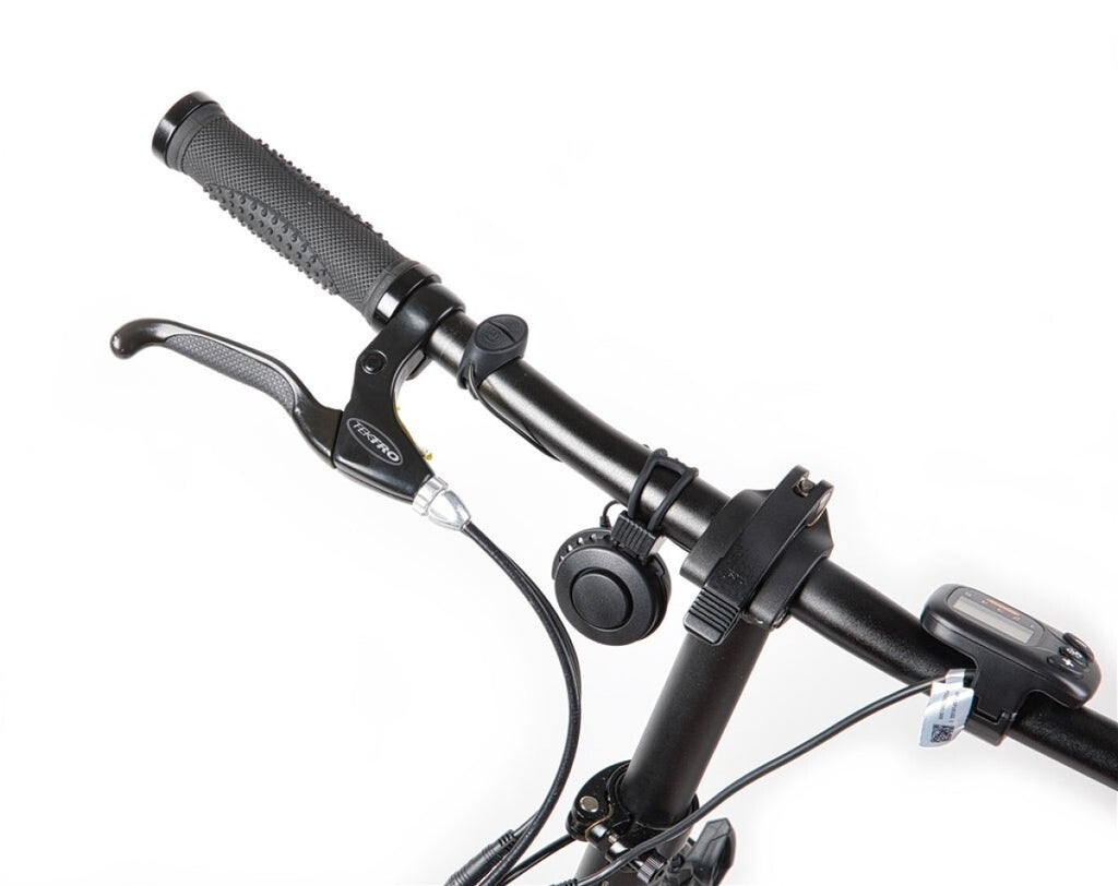 Mirage Ebike Hoorn. Y compris le contrôle Astand. USB rechargeable 80-90 dB. Garden de diamètre: Ø22 ~ 25,4 mm